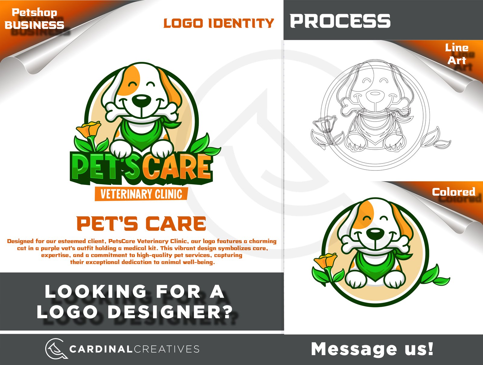 Pets's Care Logo Design
